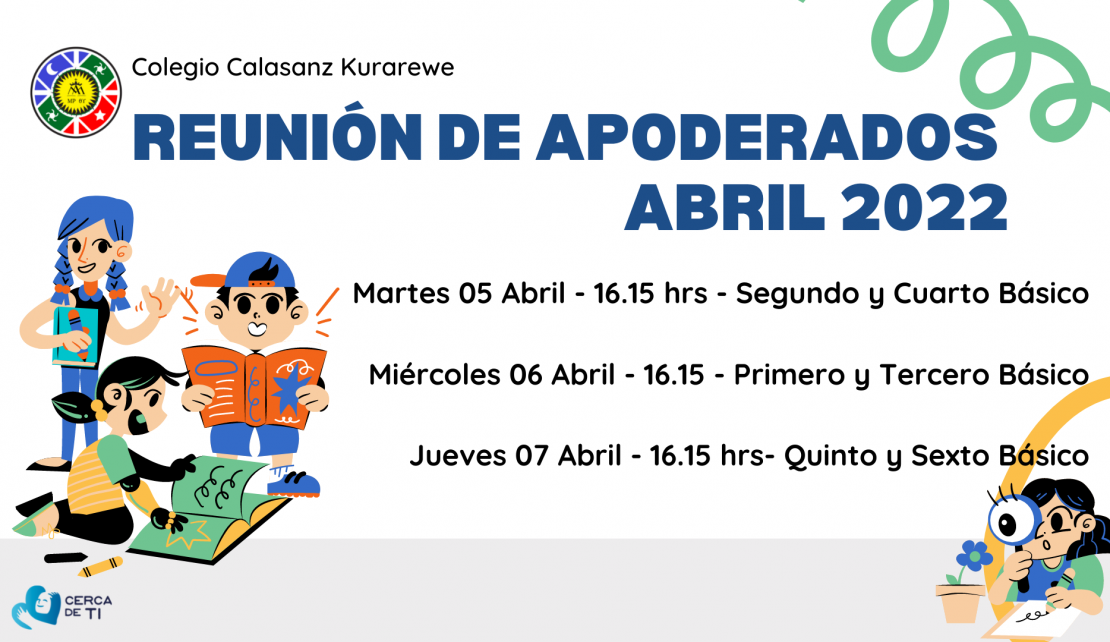 Reunión de apoderados - Abril 2022